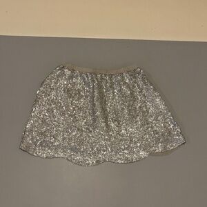 Peek sequin skirt